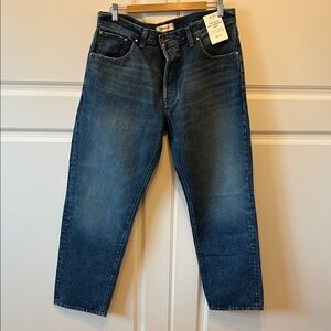 Madewell Dean Easy Straight Jean, Greendale Wash, NWT, 31 & 32
